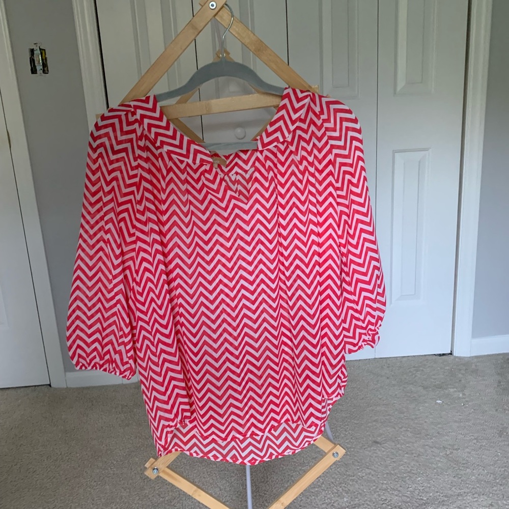 Chevron blouse